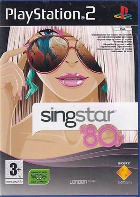 SingStar 80s - PS2 (Genbrug)
